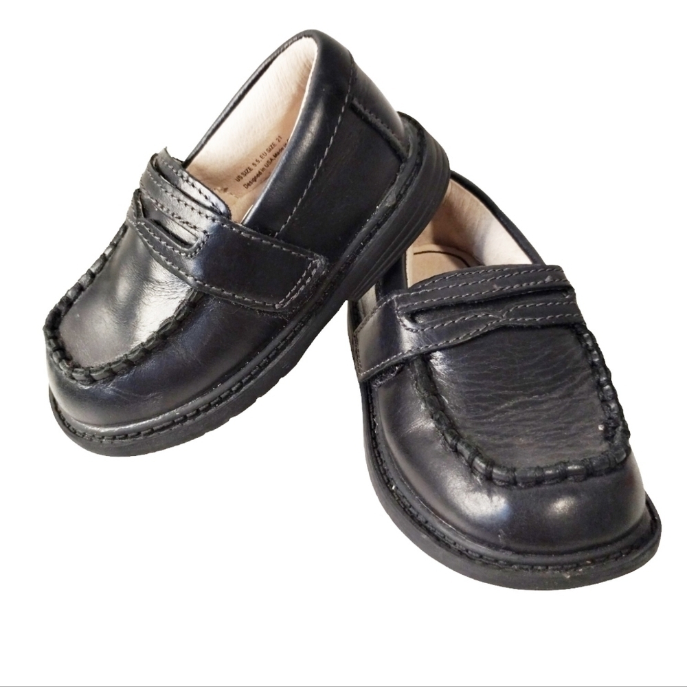 PEDIPEDโ FLEX Fix System toddler Loafer 5.5 Black